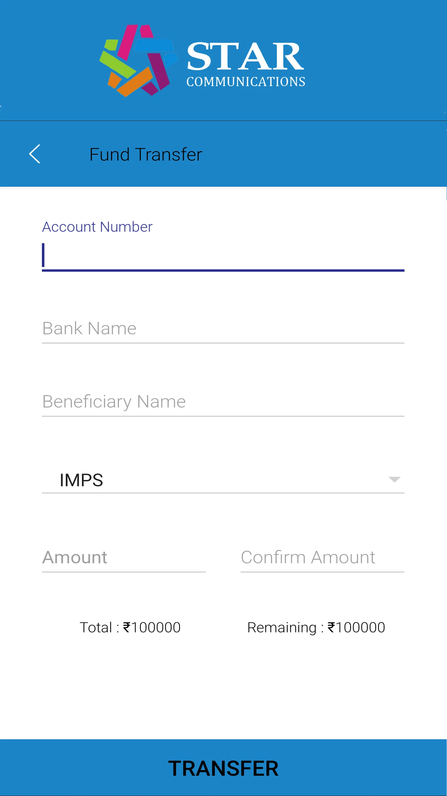 StarEC-Recharge,AEPS,Bills screenshot